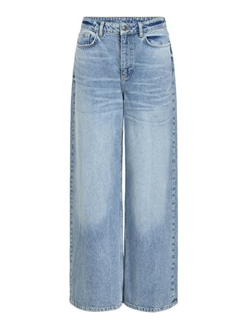 Object - Nia Beate HW Jeans - Medium Blue Denim
